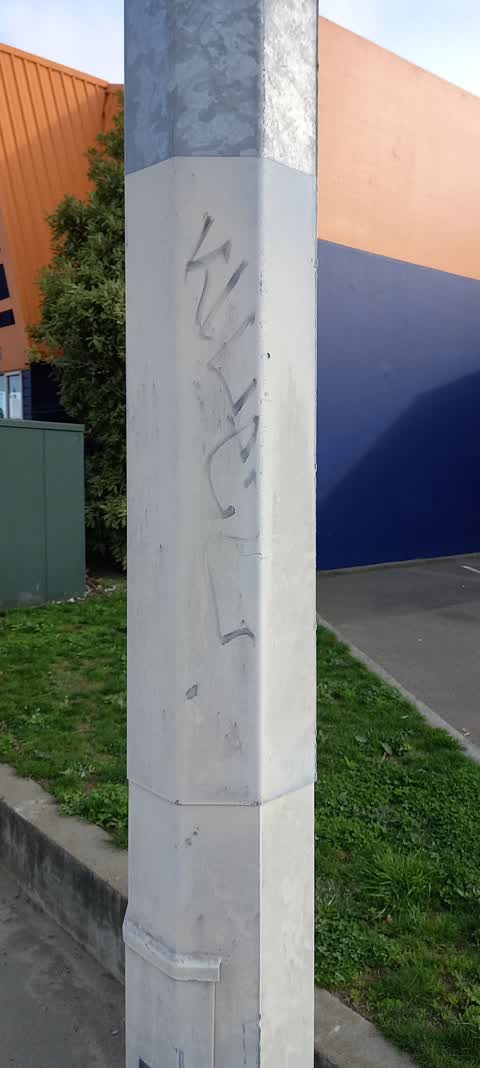 Graffiti, a report photo
