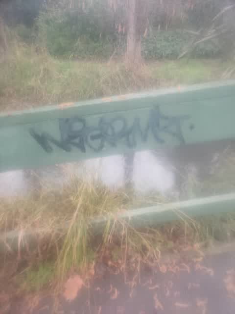 Graffiti, a report photo