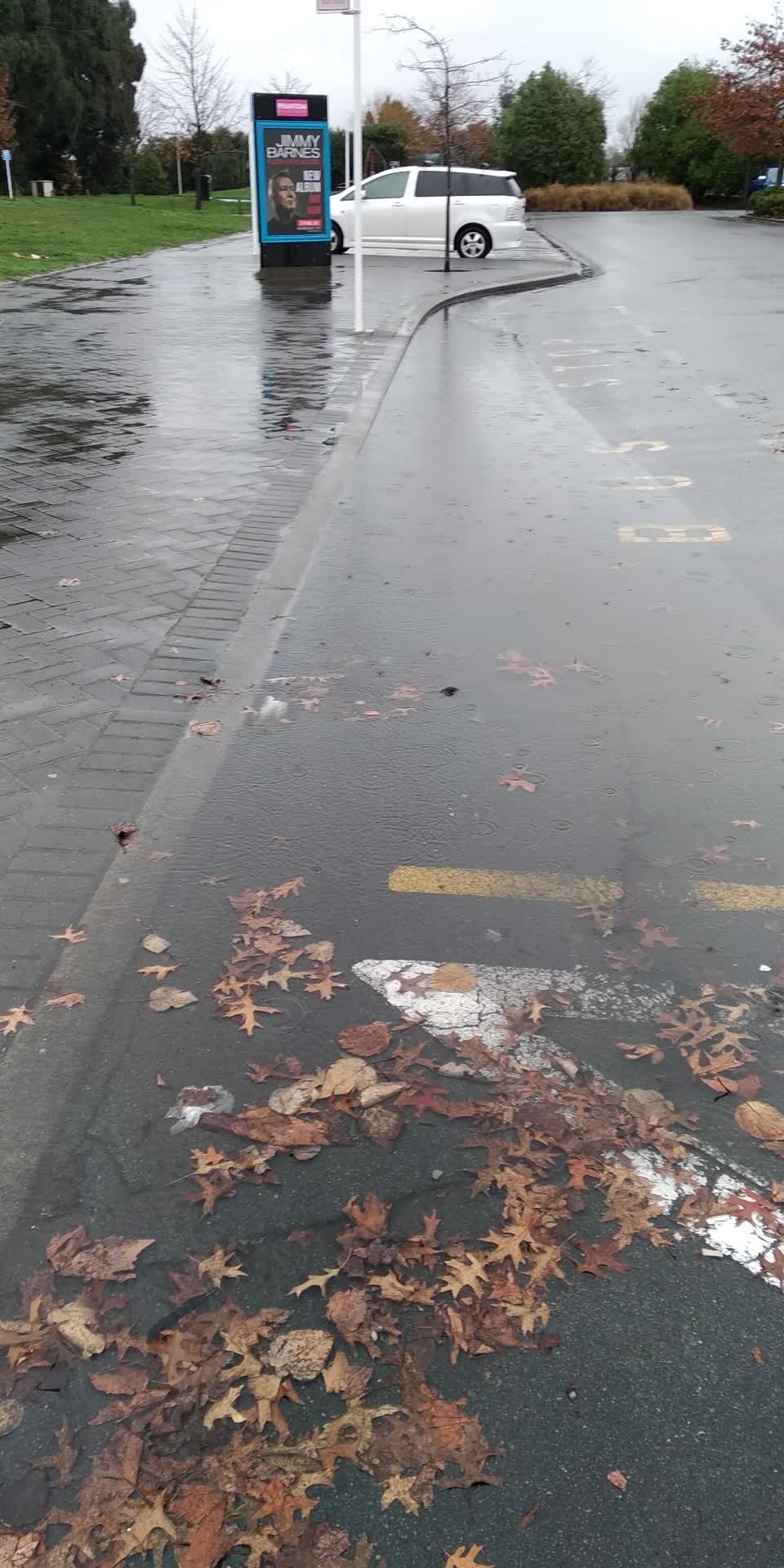 The photograph attached to this wastewater/stormwater report