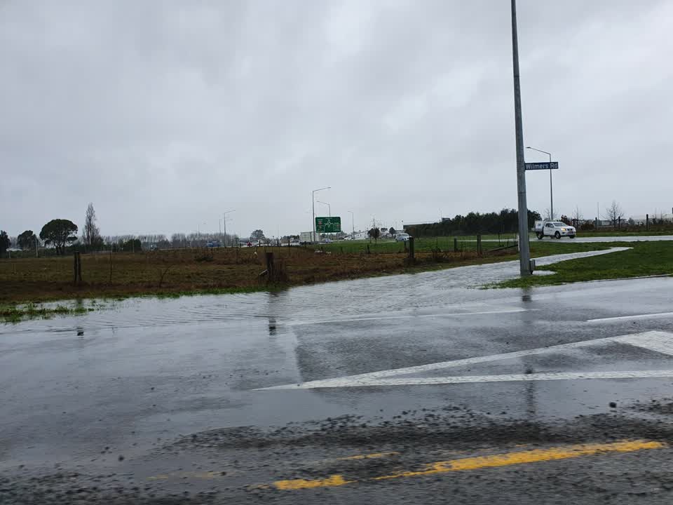 The photograph attached to this flooding report