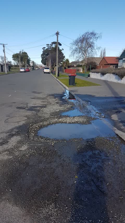 Roading/Streets, a report photo