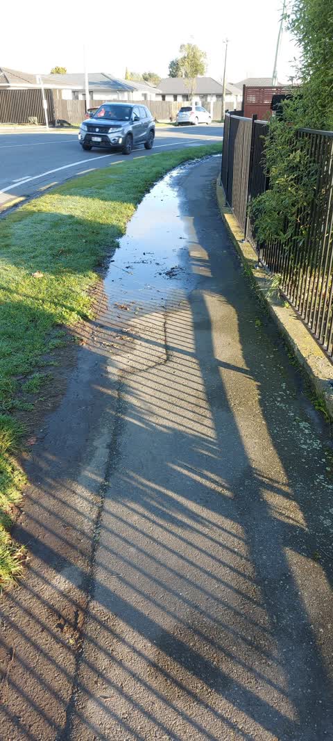 Water Leak, a report photo