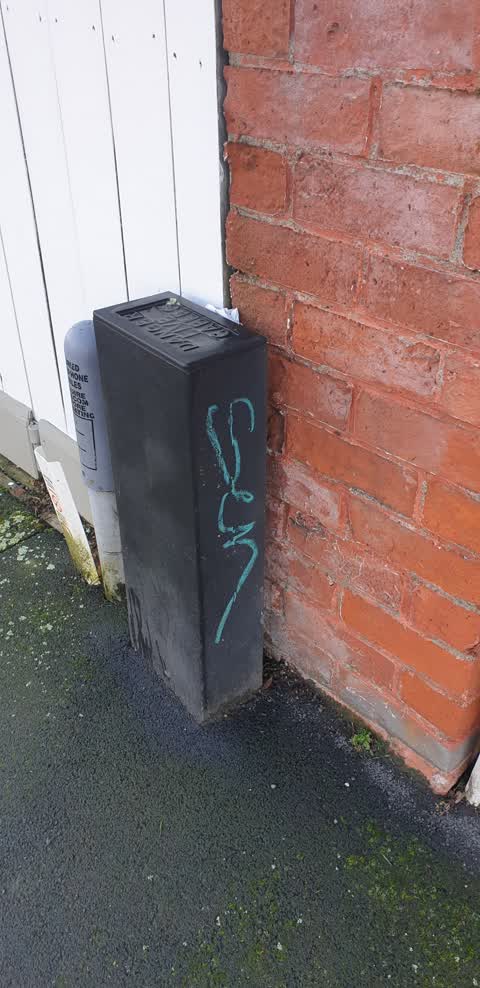 Graffiti, a report photo