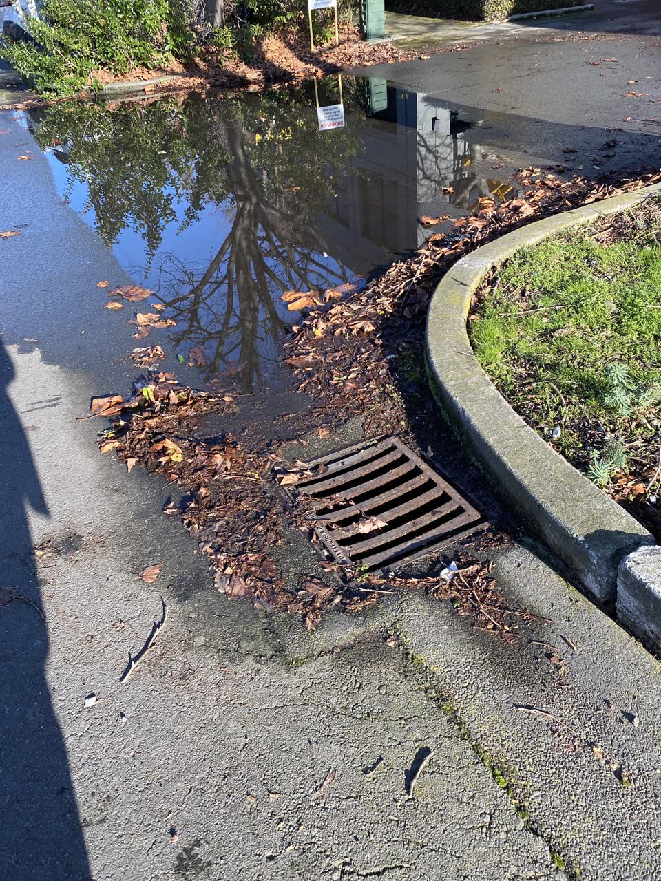 The photograph attached to this wastewater/stormwater report