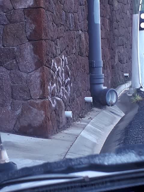 Graffiti, a report photo