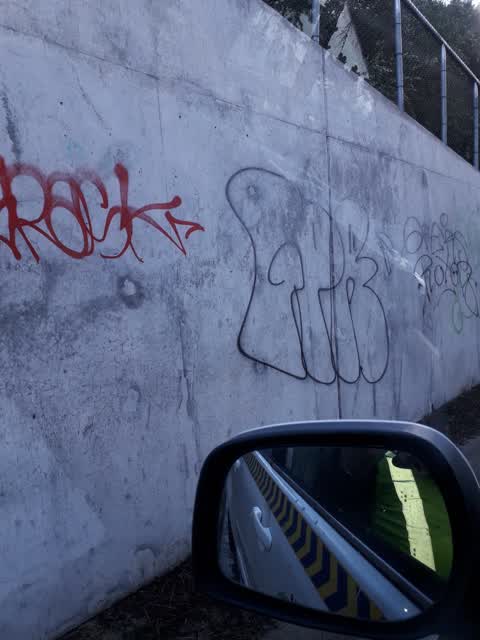 Graffiti, a report photo