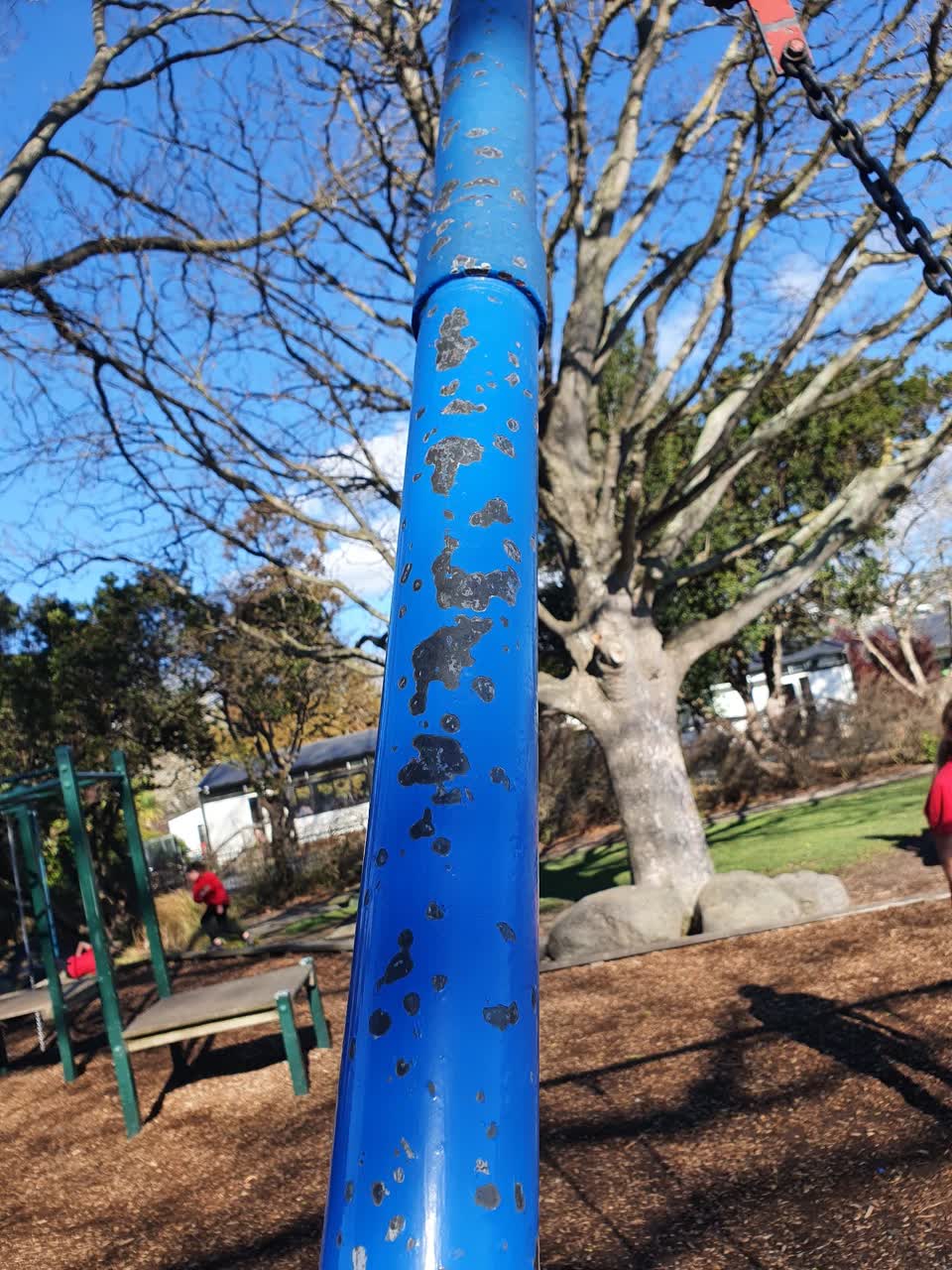 The photograph attached to this parks report