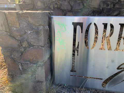 Graffiti, a report photo
