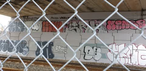 Graffiti, a report photo