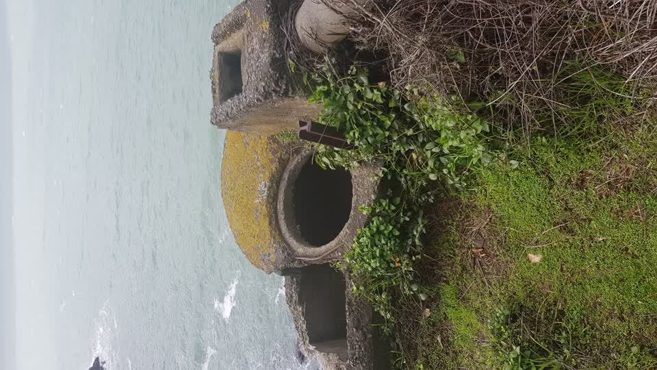 The photograph attached to this wastewater/stormwater report