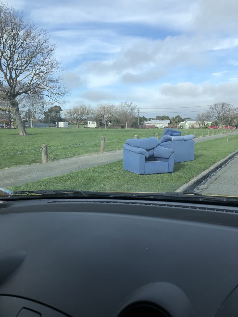 The photograph attached to this parks report