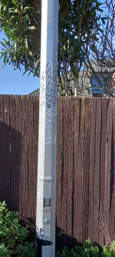 Graffiti, a report photo