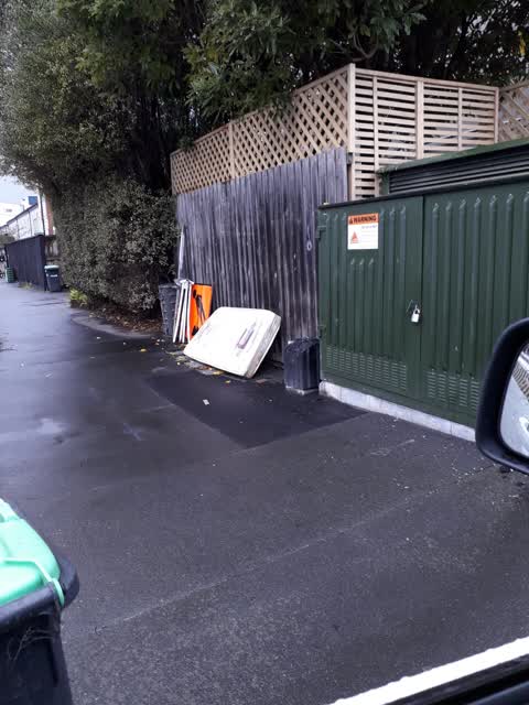 Rubbish/Recycling — a report photo