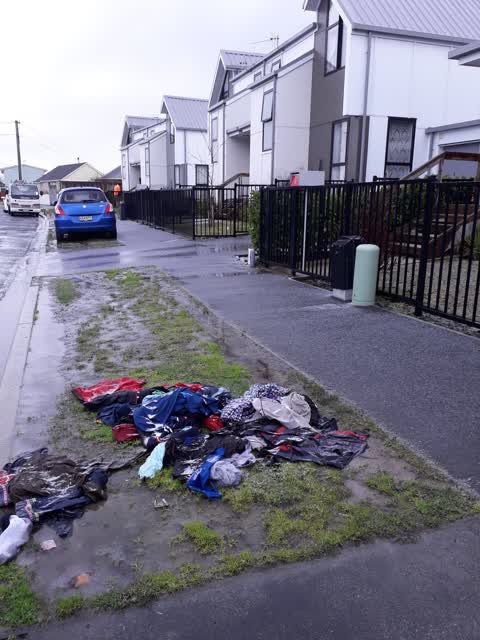 Rubbish/Recycling, a report photo