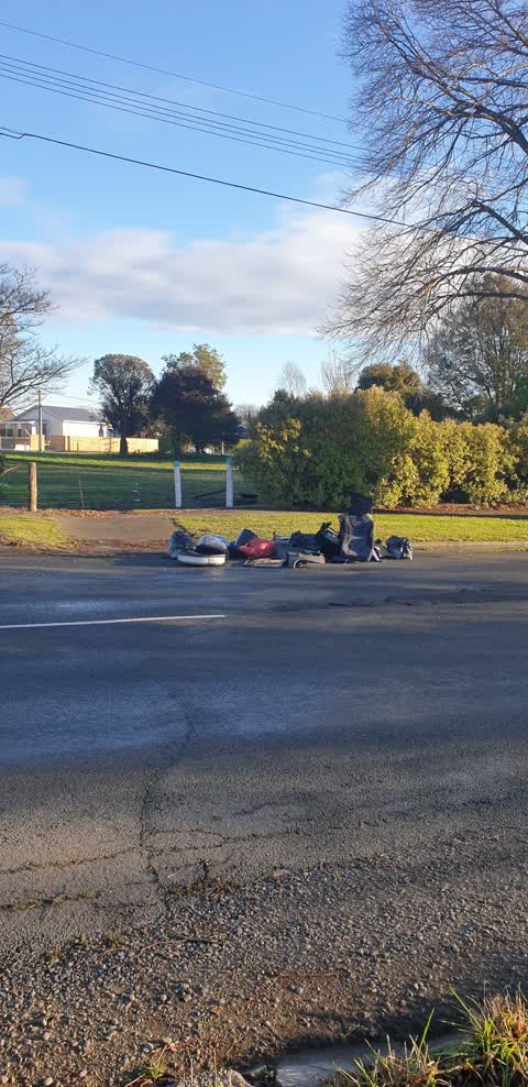Rubbish/Recycling — a report photo