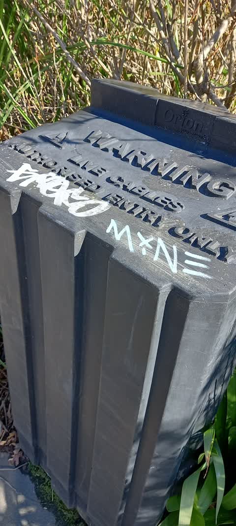 Graffiti, a report photo