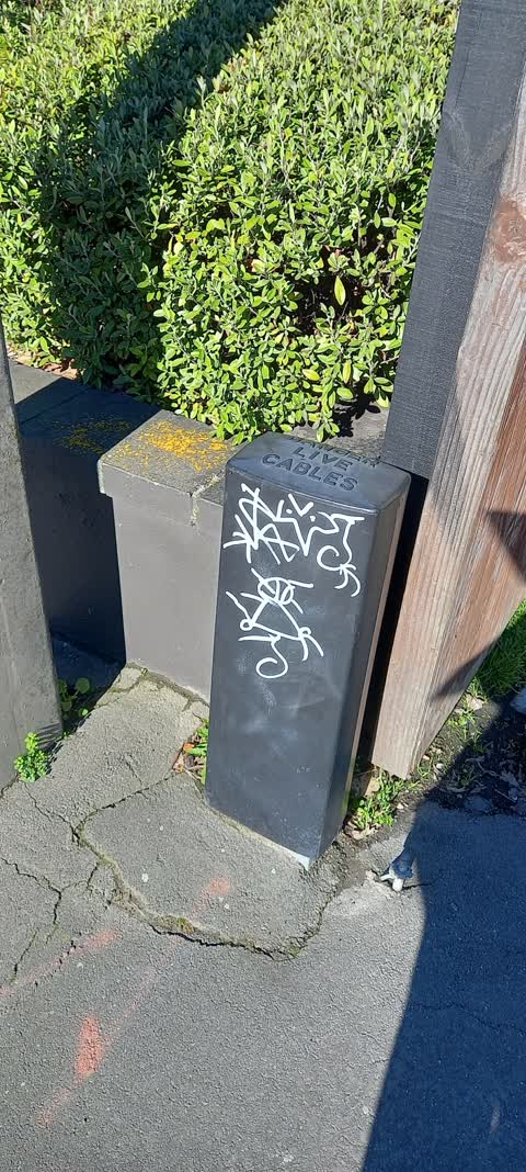 Graffiti, a report photo
