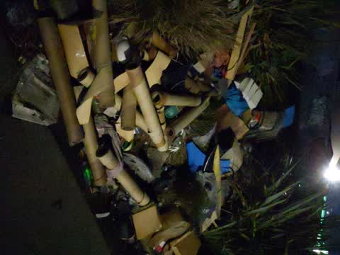 Rubbish/Recycling, a report photo