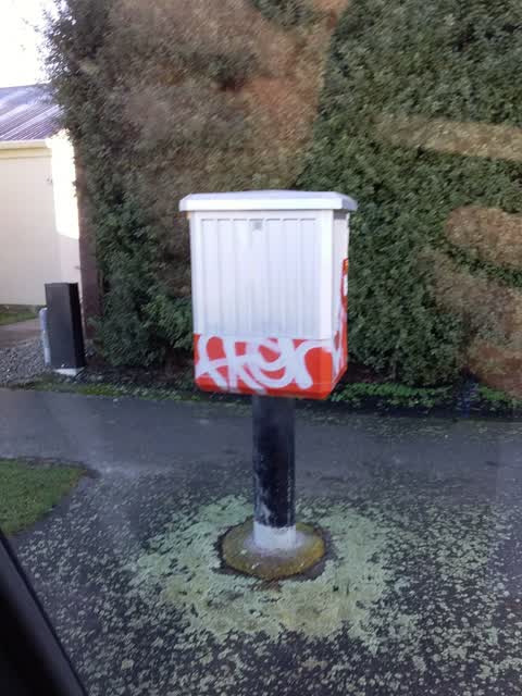 Graffiti, a report photo
