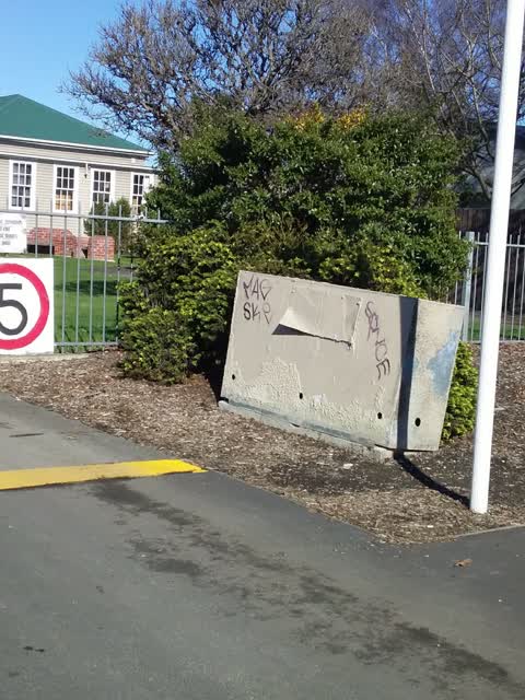 Graffiti, a report photo
