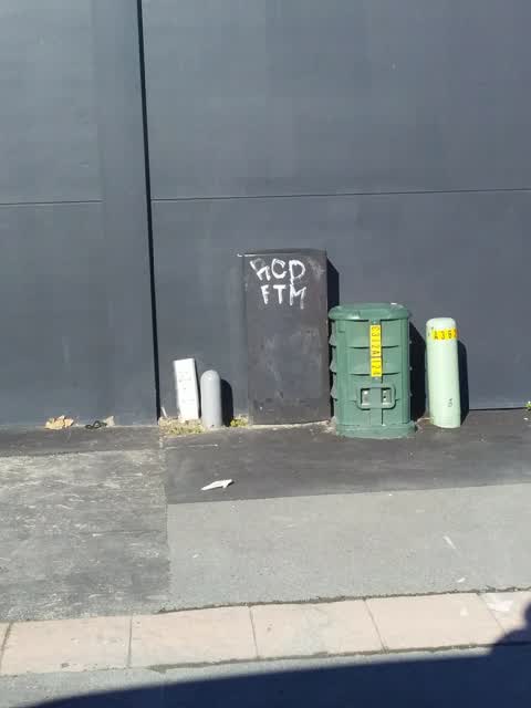 Graffiti, a report photo