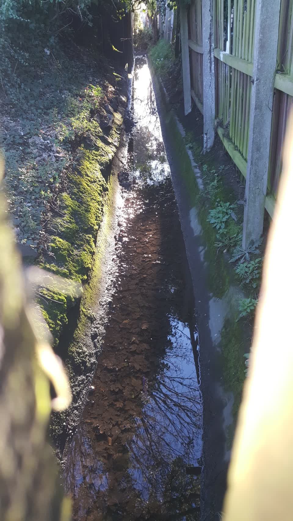 The photograph attached to this wastewater/stormwater report