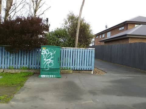 Graffiti, a report photo