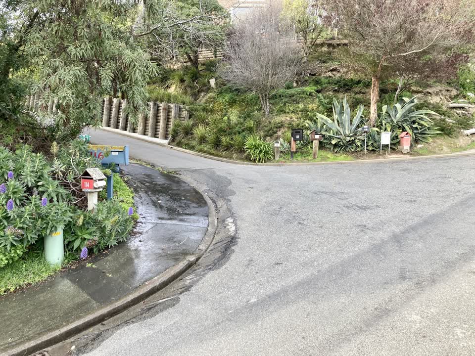 The photograph attached to this water leak report