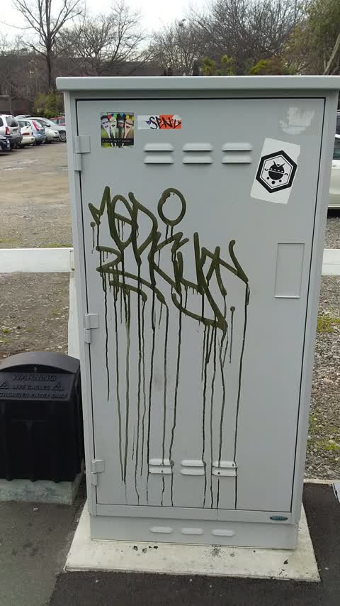 Graffiti, a report photo