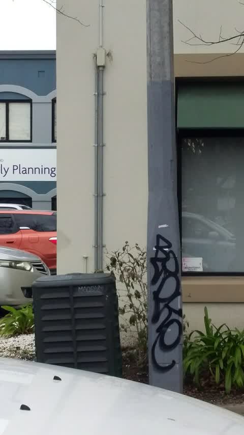 Graffiti, a report photo