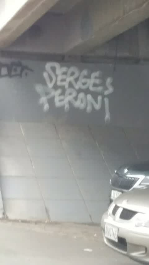 Graffiti, a report photo