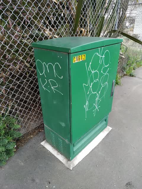 Graffiti, a report photo