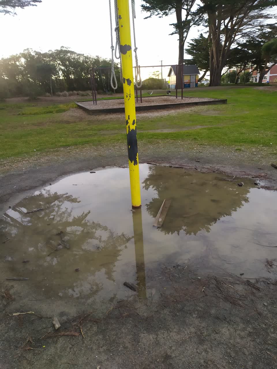 The photograph attached to this parks report