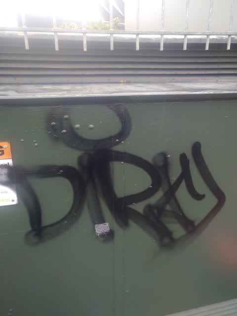 Graffiti, a report photo