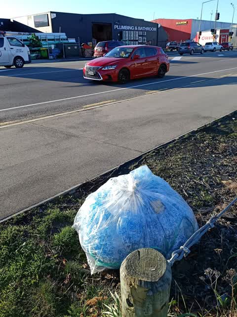 Rubbish/Recycling, a report photo
