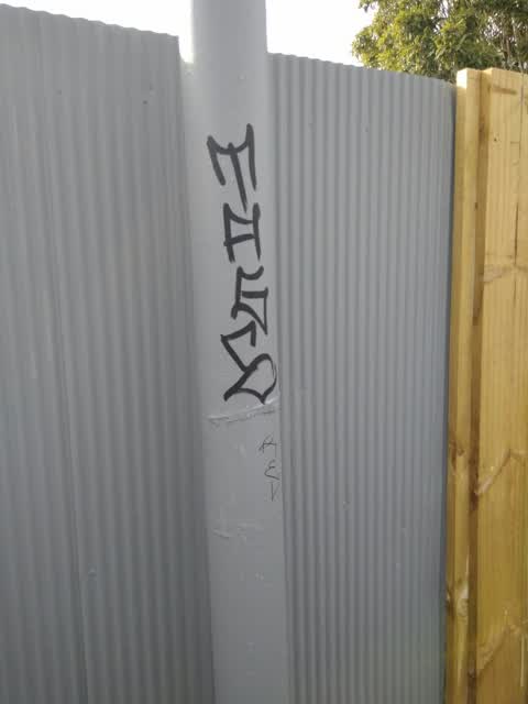 Graffiti, a report photo