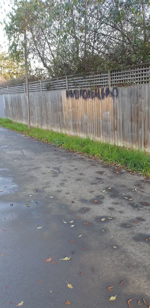 Graffiti, a report photo