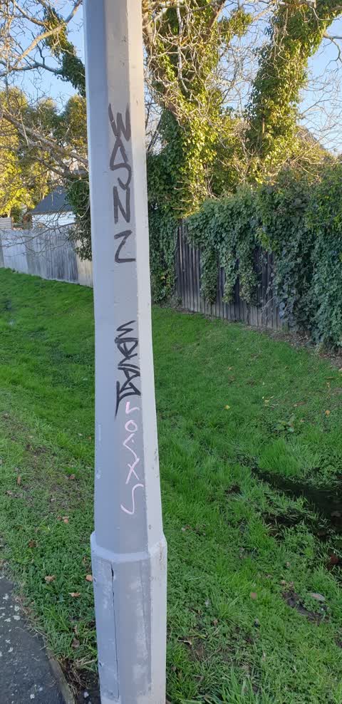 Graffiti, a report photo