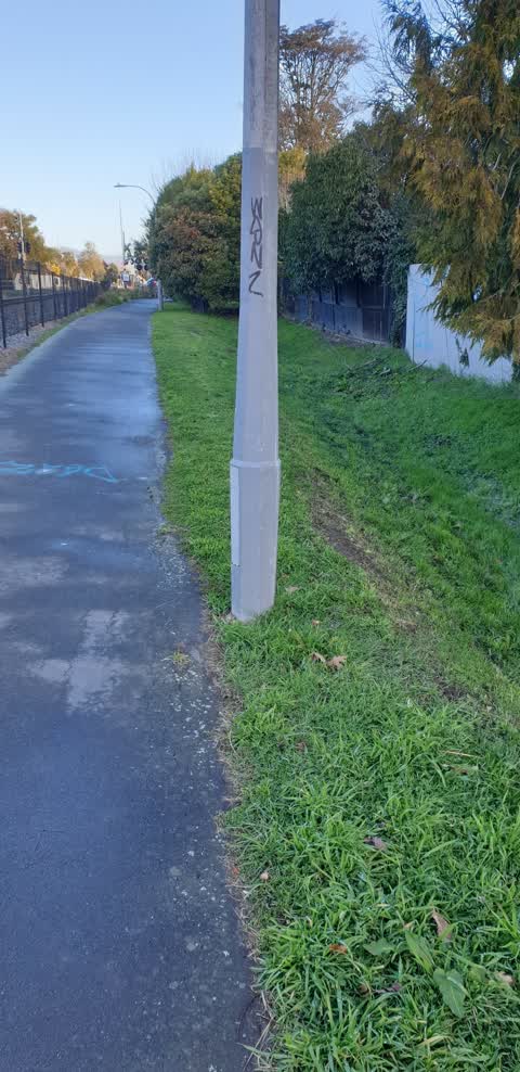 Graffiti, a report photo
