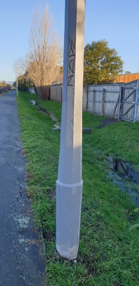 Graffiti, a report photo