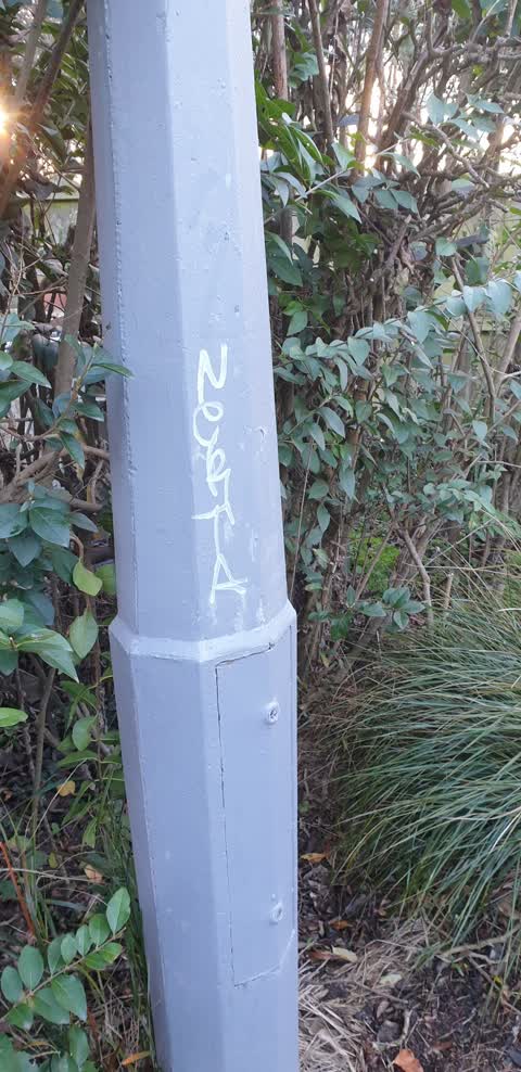 Graffiti, a report photo