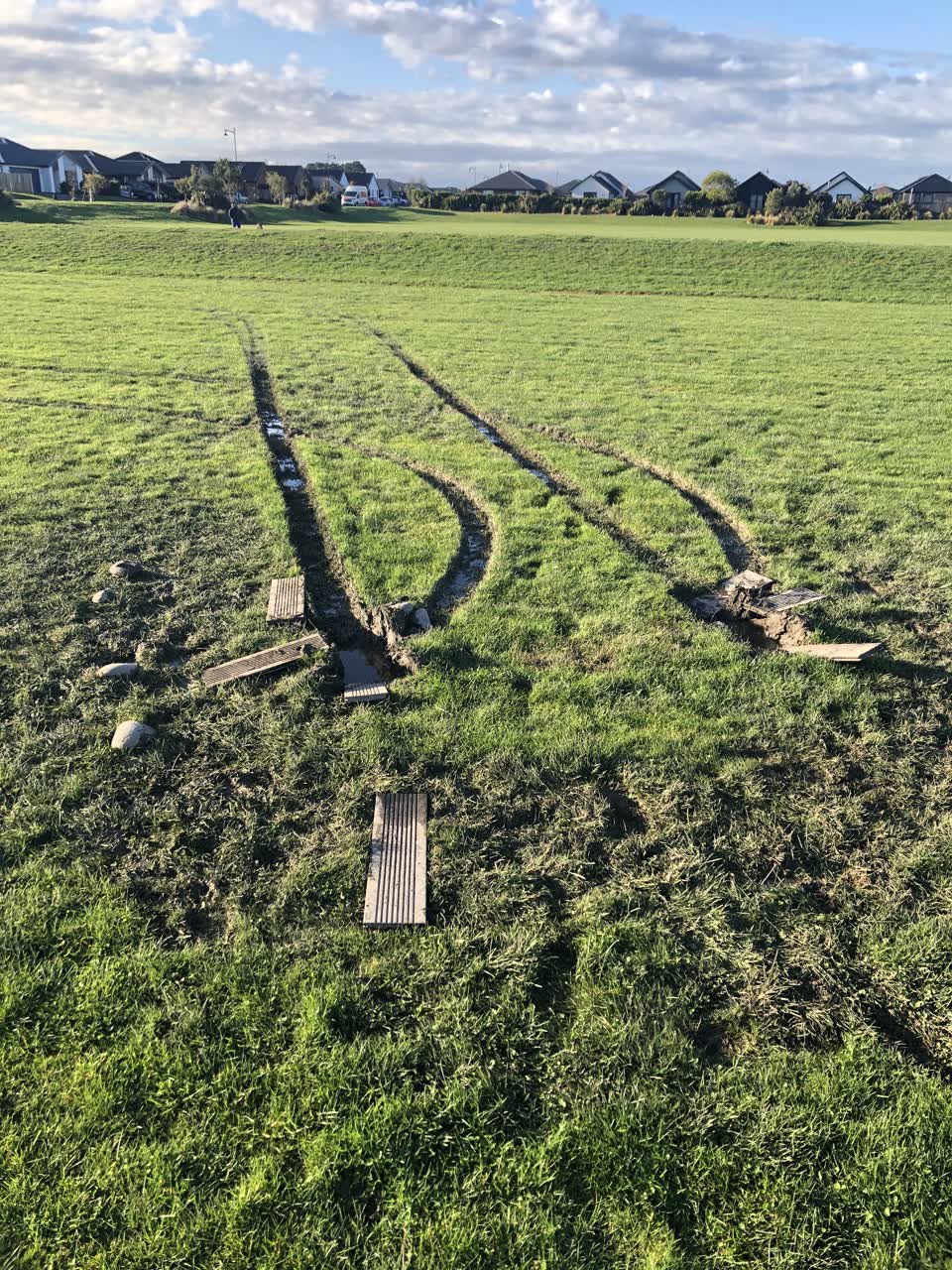 The photograph attached to this parks report