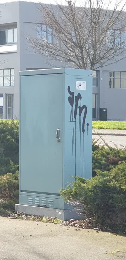 Graffiti, a report photo