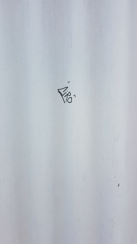 Graffiti, a report photo