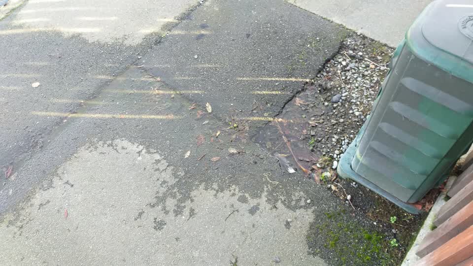 The photograph attached to this wastewater/stormwater report