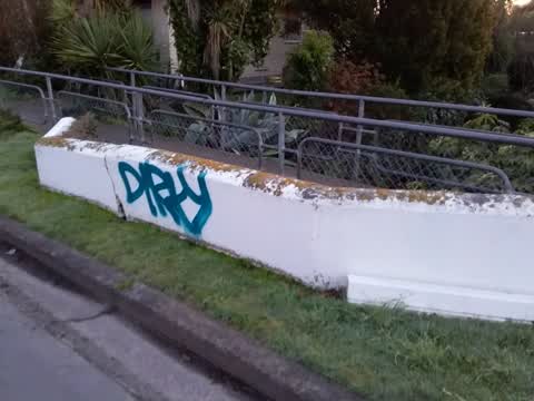 Graffiti, a report photo