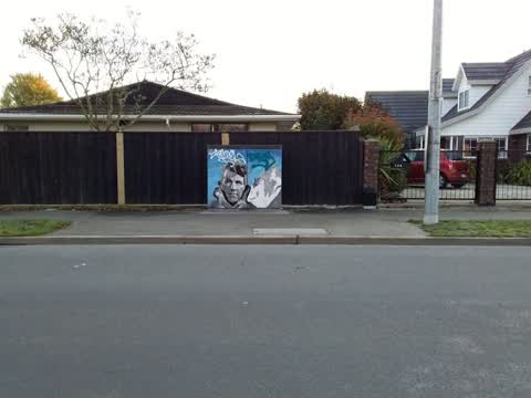 Graffiti, a report photo
