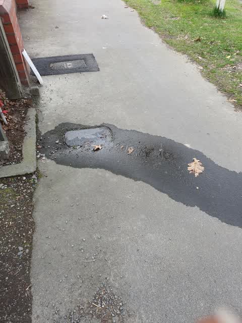Water Leak, a report photo