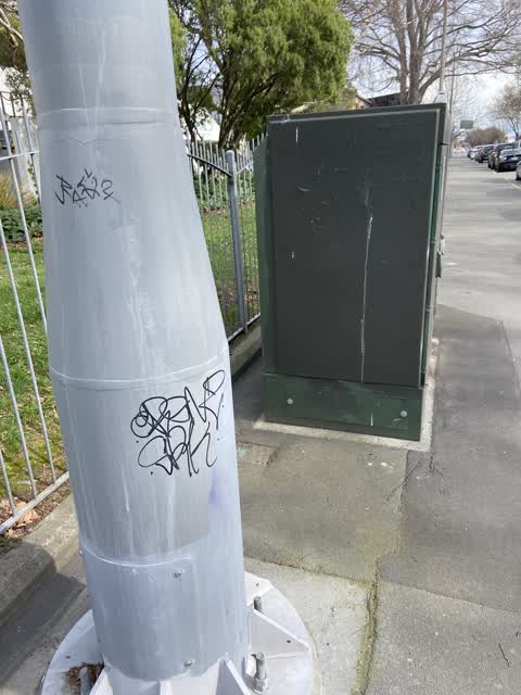 Graffiti, a report photo