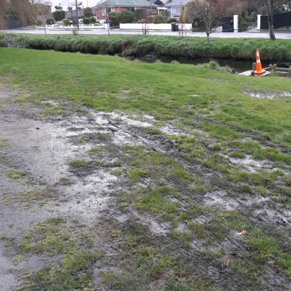 The photograph attached to this parks report